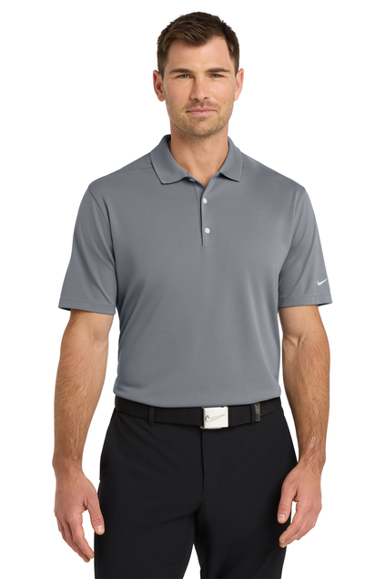 Cool Grey Nike Dri-FIT Polo