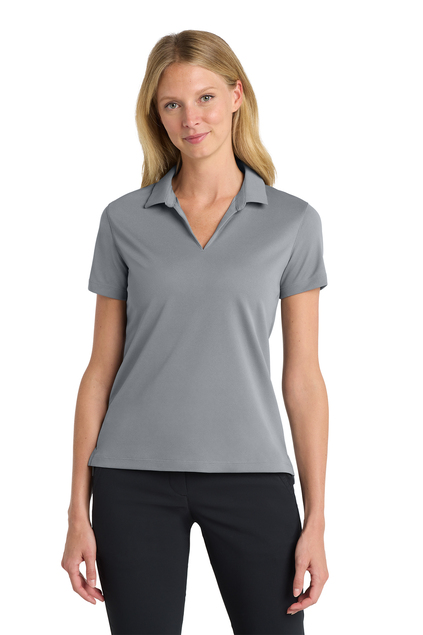 Cool Grey Nike Dri-Fit Polo